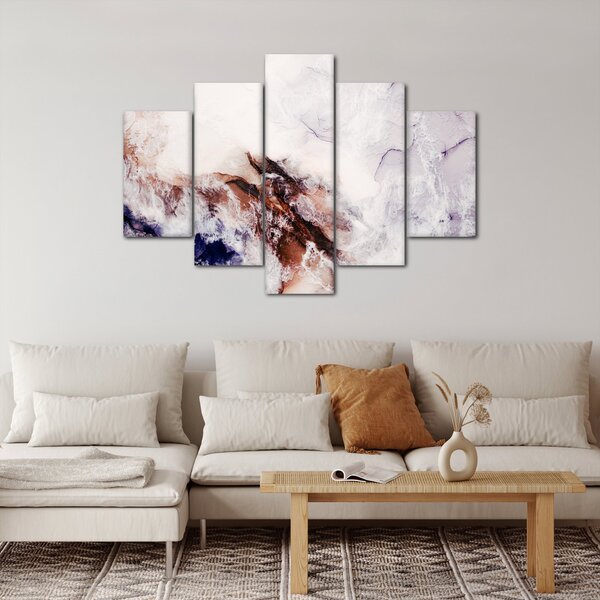 Slika - Ljubičasti mramor N⁰1 (150x105 cm)