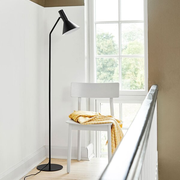 Podne Lampa FRANDSEN, Lyss, Crno, Dnevna soba, Metal, Dizajn