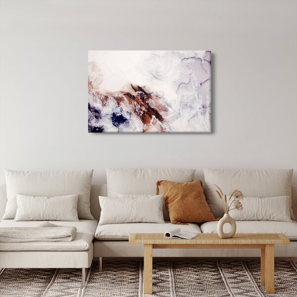 Slika - Ljubičasti mramor N⁰1 (90x60 cm)