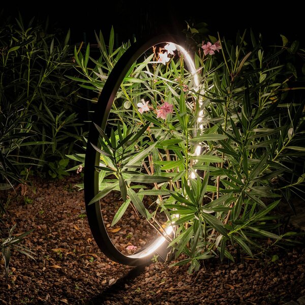 Vanjske Svjetiljka Artemide, O, Crno, Metal, Dizajn