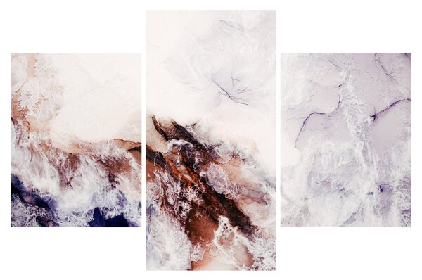 Slika - Ljubičasti mramor N⁰1 (90x60 cm)