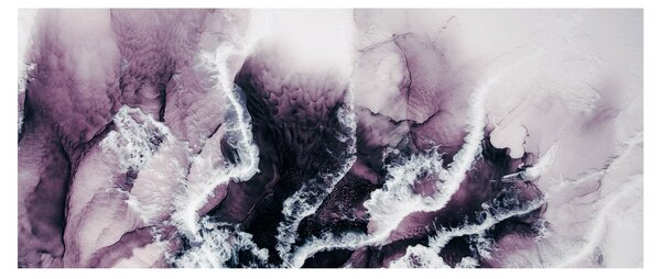 Slika - Ljubičasti mramor N⁰2 (120x50 cm)