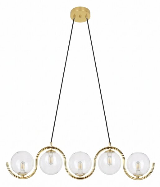 Stropni luster APP1440-5CP GOLD
