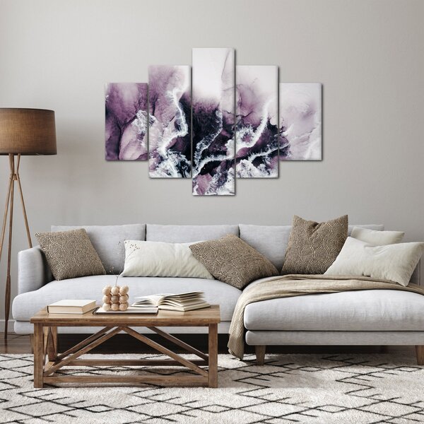 Slika - Ljubičasti mramor N⁰2 (150x105 cm)