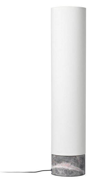 Podne Lampa GUBI, Unbound, prigušiv, Sivo, Dnevna soba, Kamen, Skandinavski