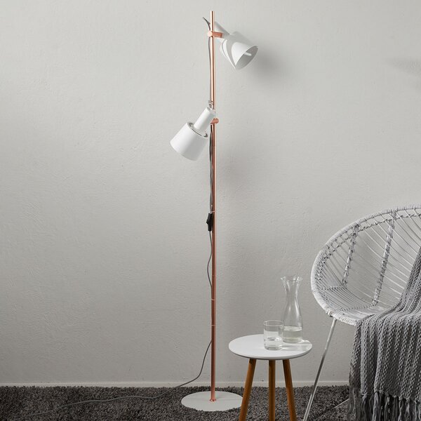 Podne Lampa Paulmann, Haldar, Bijela, Dnevna soba, Metal, Moderan