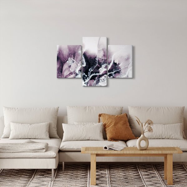 Slika - Ljubičasti mramor N⁰2 (90x60 cm)