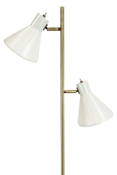 Podne Lampa Dyberg Larsen, Sleep, Bijela, Dnevna soba, Metal, Dizajn