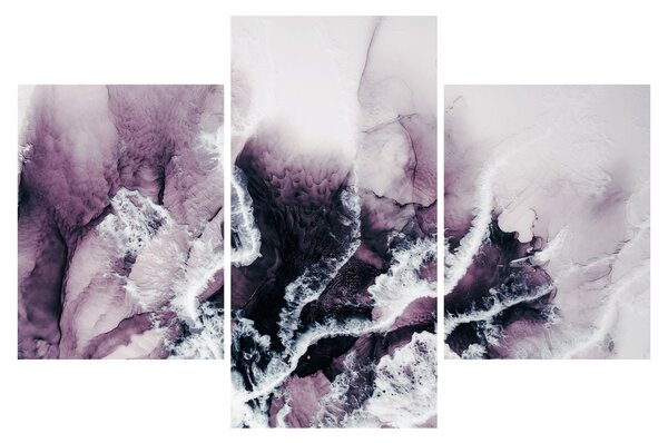 Slika - Ljubičasti mramor N⁰2 (90x60 cm)