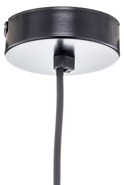 Viseće Svjetiljka Forestier, Bamboo Light M, prigušiv, Crno, Dnevna soba, Bambus, Dizajn