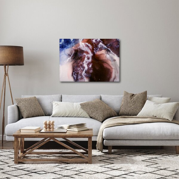 Slika - Ljubičasti mramor N⁰3 (70x50 cm)