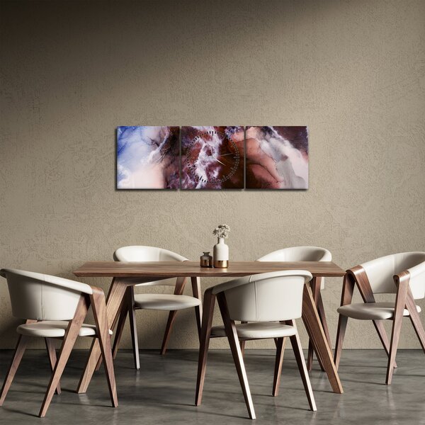 Slika - Ljubičasti mramor N⁰3 (sa satom) (90x30 cm)