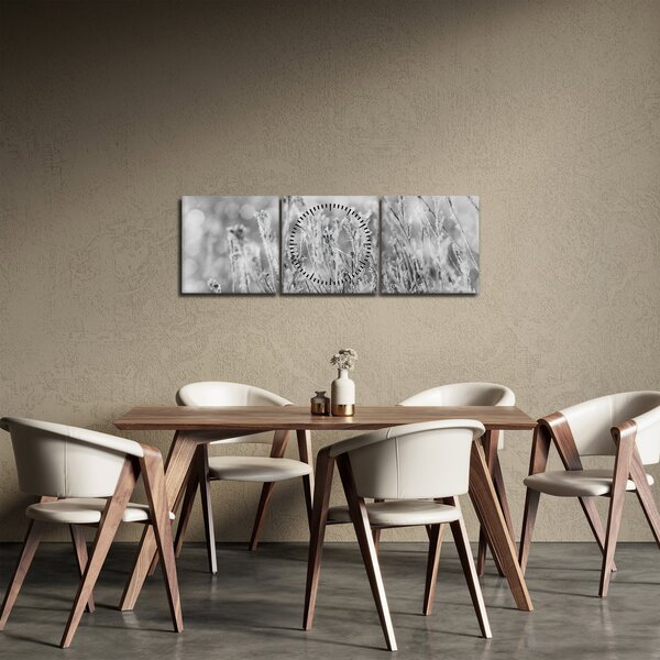 Slika - Hladna zima (sa satom) (90x30 cm)