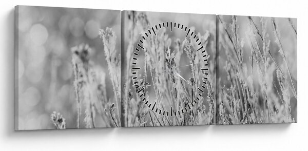 Slika - Hladna zima (sa satom) (90x30 cm)