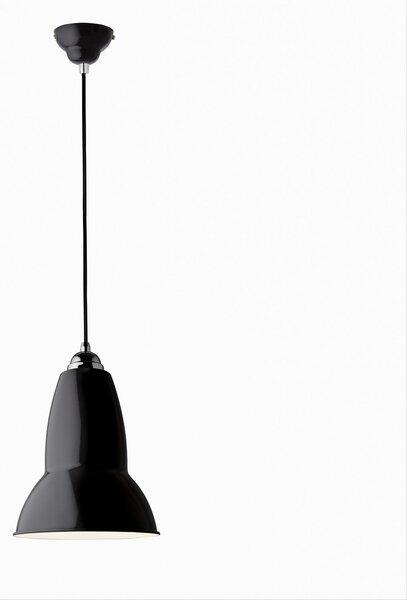 Viseće Svjetiljka Anglepoise, Original 1227 Midi, prigušiv, Crno, Dnevna soba, Metal, Dizajn