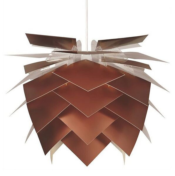 Viseće Svjetiljka Dyberg Larsen, Illumin Copper Look, prigušiv, Bakar, Dnevna soba, Plastika, Dizajn
