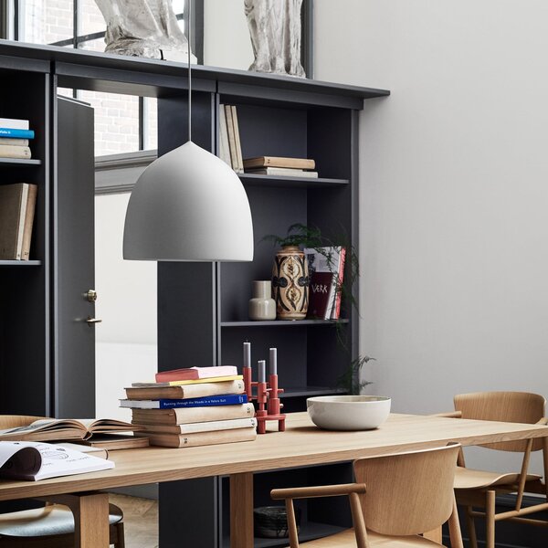 Viseće Svjetiljka FRITZ HANSEN, Suspence P2, prigušiv, Sivo, Dnevna soba, Metal, Dizajn