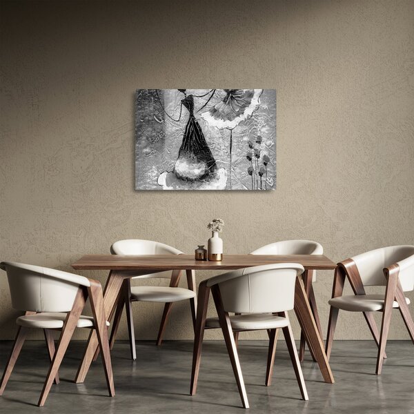 Staklena slika - Afričko Staklena slikarstvo (70x50 cm)