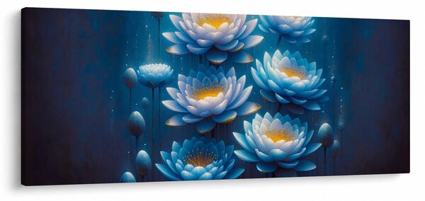 Slika - Lopoči ispod površine (120x50 cm)