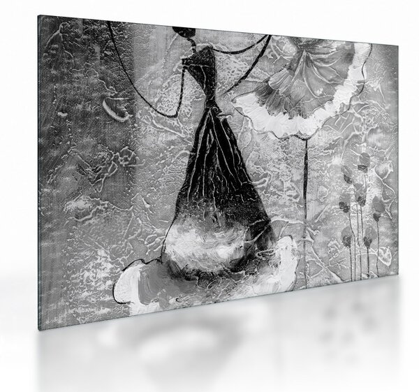 Staklena slika - Afričko Staklena slikarstvo (70x50 cm)