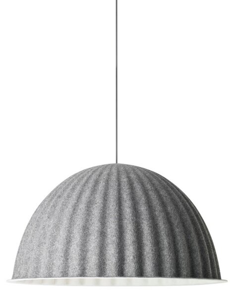 Viseće Svjetiljka Muuto, Under the Bell, prigušiv, Sivo, Blagovaonica, Tkanina / tekstil, Skandinavski