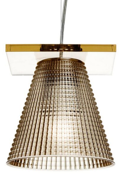 Viseće Svjetiljka Kartell, Light-Air, Smeđa / hrđa, Dnevna soba, Plastika, Dizajn