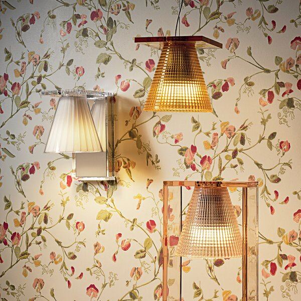 Viseće Svjetiljka Kartell, Light-Air, Smeđa / hrđa, Dnevna soba, Plastika, Dizajn