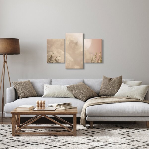 Slika - Ružičasti pun mjesec (90x60 cm)