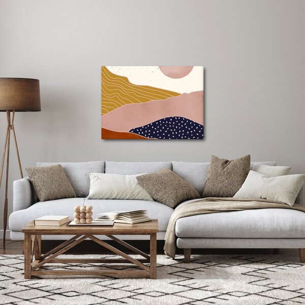 Slika - Svemirska žaba dizajn planine N⁰3 (70x50 cm)