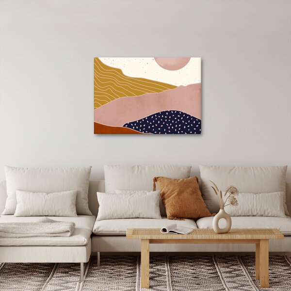Slika - Svemirska žaba dizajn planine N⁰3 (70x50 cm)