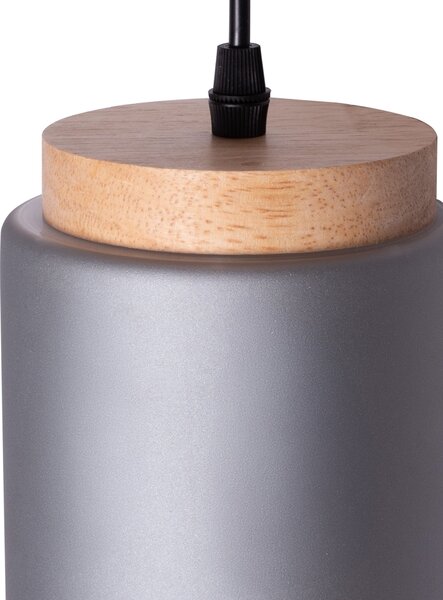 Lampa Viseća APP1810-1CP Frosted Grey