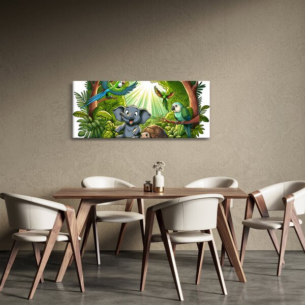 Slika - Vesela životinjica (120x50 cm)