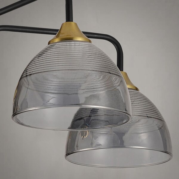 Lampa Viseća G085-5C BLACK GREY