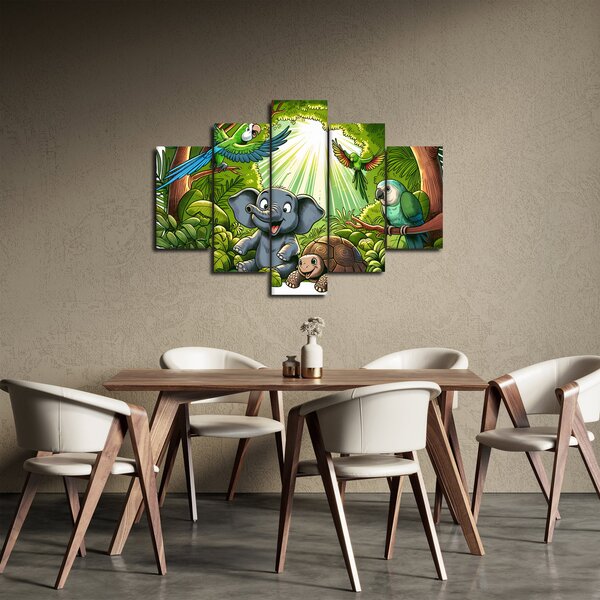 Slika - Vesela životinjica (150x105 cm)