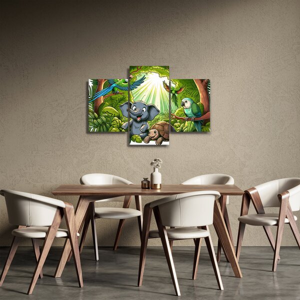 Slika - Vesela životinjica (90x60 cm)