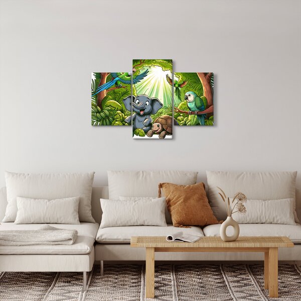 Slika - Vesela životinjica (90x60 cm)