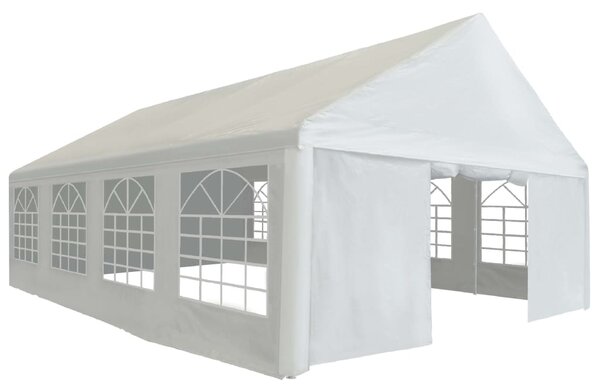 VidaXL Šator za zabave od PE-a 5 x 8 m bijeli
