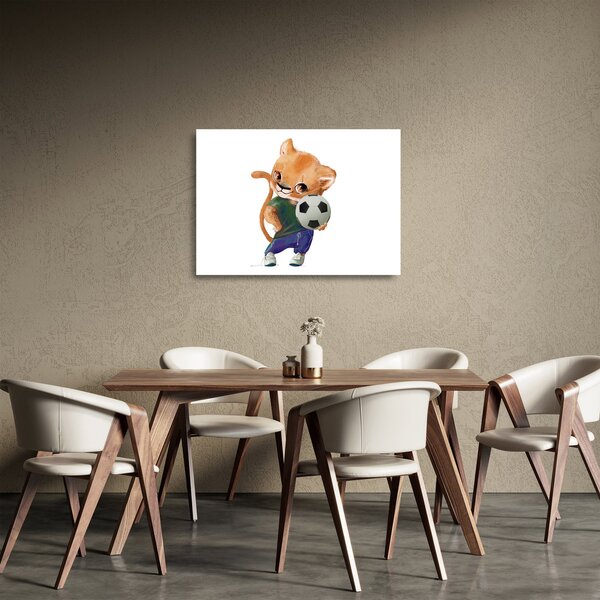 Staklena slika - Akvarelna životinja N⁰4 (70x50 cm)