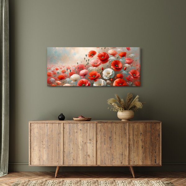 Slika - Slika s makovima (120x50 cm)