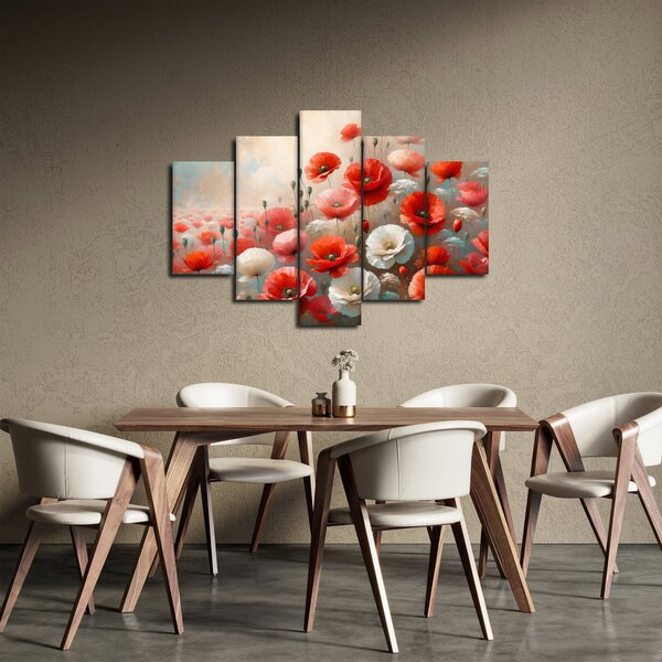 Slika - Slika s makovima (150x105 cm)