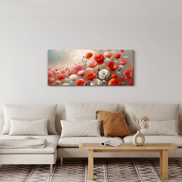 Slika - Slika s makovima (120x50 cm)