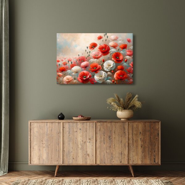Slika - Slika s makovima (90x60 cm)