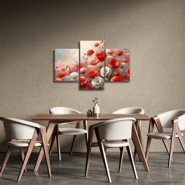 Slika - Slika s makovima (90x60 cm)