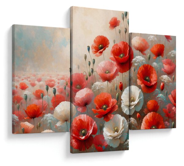Slika - Slika s makovima (90x60 cm)