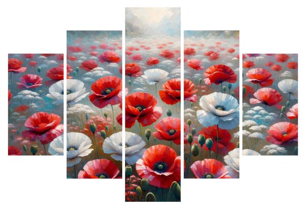 Slika - Polje makova (150x105 cm)