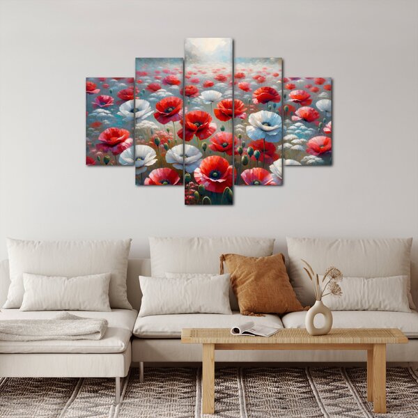 Slika - Polje makova (150x105 cm)