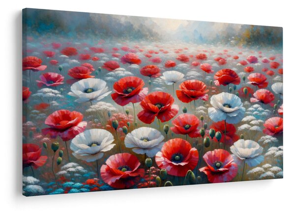 Slika - Polje makova (90x60 cm)