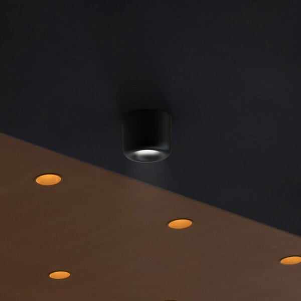 Stropne Svjetiljka Serien Lighting, Cavity Ceiling S, prigušiv, Crno, Dnevna soba, Metal, Dizajn