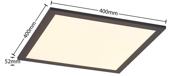 Stropne Svjetiljka Lindby, Nelios, prigušiv, Crno, Kuhinja, Plastika, Moderan