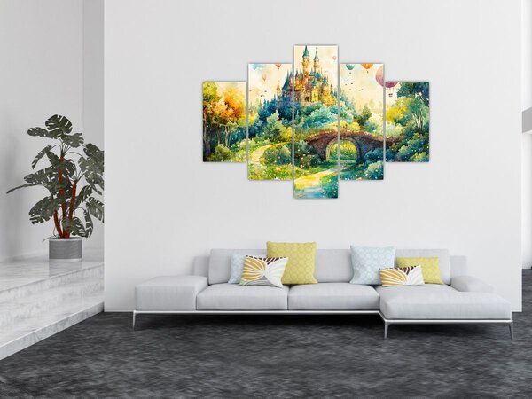 Slika - Bajkoviti dvorac (150x105 cm)